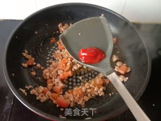 茄汁肉末豆腐的做法步骤：5