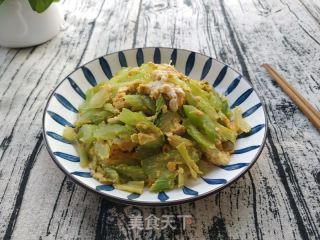 西芹滑蛋的做法步骤：9