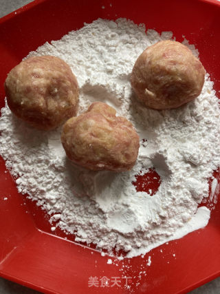 蒸土豆肉丸子的做法步骤：10