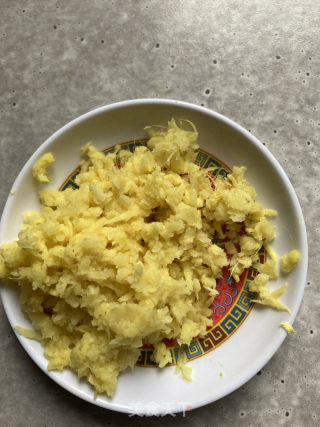 蒸土豆肉丸子的做法步骤：4
