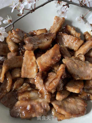 甜酸猪颈肉的做法步骤：16