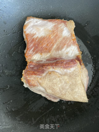 甜酸猪颈肉的做法步骤：7