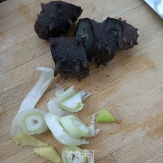 松蘑海参炖王鸽的做法步骤：11