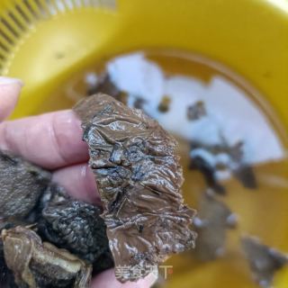 松蘑海参炖王鸽的做法步骤：2