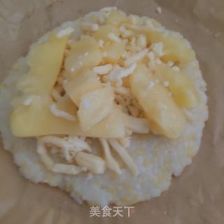 自制菠萝披萨的做法步骤：4