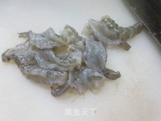 虾仁咸蛋黄炒面的做法步骤：3