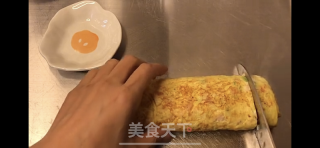 香焗火腿鸡蛋卷的做法步骤：9