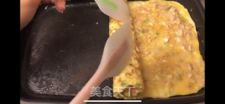 香焗火腿鸡蛋卷的做法步骤：8