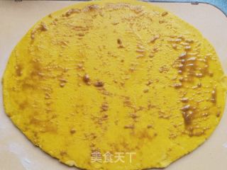 黑芝麻椒盐南瓜花卷的做法步骤：15