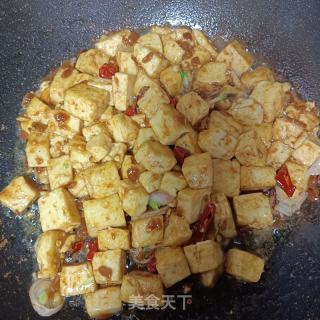 酱焖豆腐的做法步骤：8