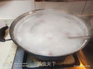 腊肉西蓝花粥的做法步骤：3