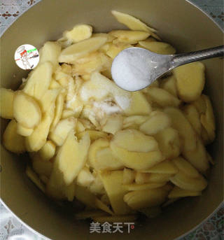 糖醋仔姜的做法步骤：3