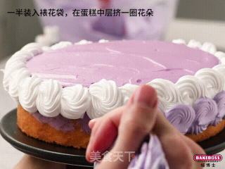 野莓皇后蛋糕，代表美好的祝福与心愿的做法步骤：9