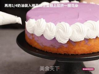 野莓皇后蛋糕，代表美好的祝福与心愿的做法步骤：7