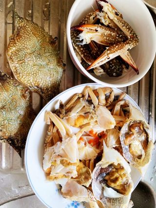 螃蟹粉丝煲的做法步骤：3