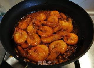 酸酸甜甜的茄汁虾的做法步骤：12