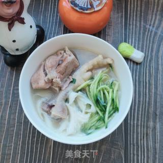 大骨汤刀削面的做法步骤：6