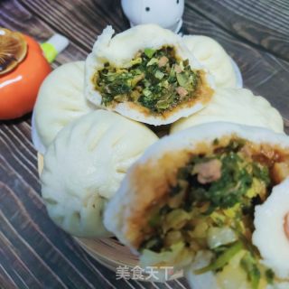 荠菜包子的做法步骤：12
