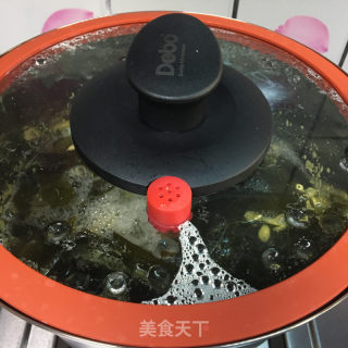 海带黄豆煲排骨的做法步骤：6