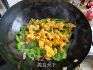 青椒肉丝焖面的做法步骤：10