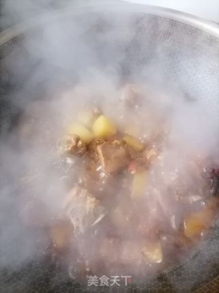 土豆烧排骨的做法步骤：8