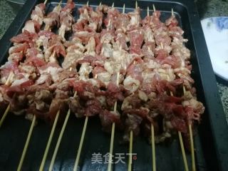 烤羊肉串的做法步骤：3