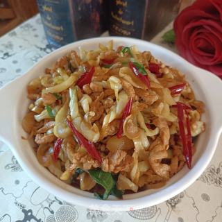 瘦肉丝炒黄瓜皮的做法步骤：13