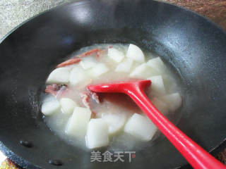 腊鸡腿萝卜汤的做法步骤：7