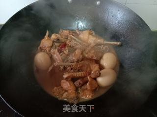 啤酒鸡蛋红烧鸡的做法步骤：14