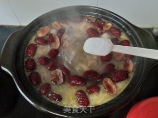 红枣粉条鸡汤的做法步骤：7