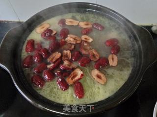 红枣粉条鸡汤的做法步骤：6