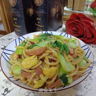 炒面的做法步骤：15
