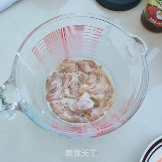 番茄酱鸡肉块的做法步骤：3