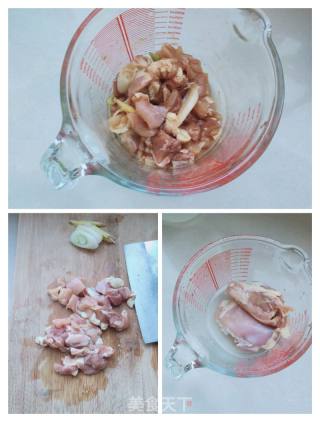 番茄酱鸡肉块的做法步骤：1