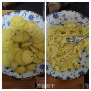 虾仁时蔬土豆泥沙拉的做法步骤：3