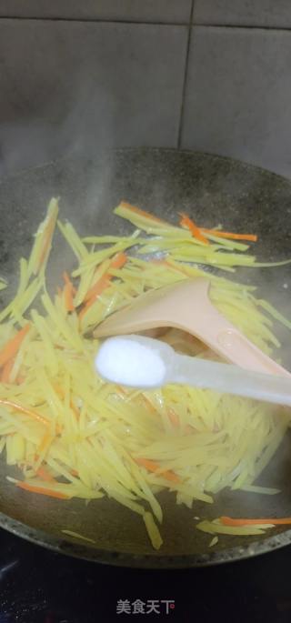 炒土豆丝的做法步骤：6