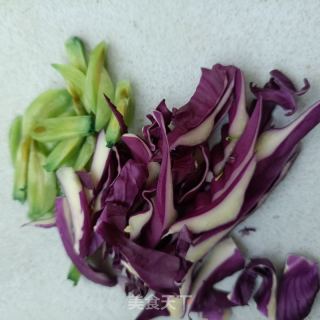 油菜拌护心肉的做法步骤：9