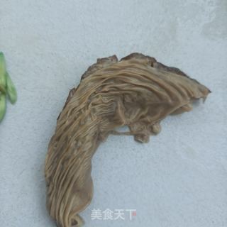 油菜拌护心肉的做法步骤：7