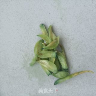 油菜拌护心肉的做法步骤：6