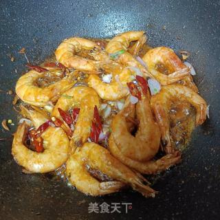 香辣虾的做法步骤：8