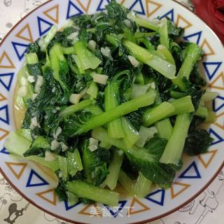 素炒乌塌菜的做法步骤：7