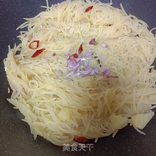 小炒土豆丝的做法步骤：6