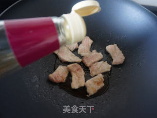 花菜木耳炒肉片的做法步骤：8