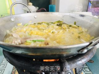 锅仔酸菜白肉的做法步骤：9