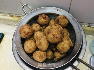 传统大肉丸子的做法步骤：9