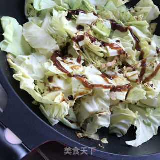 香干炒包菜的做法步骤：7