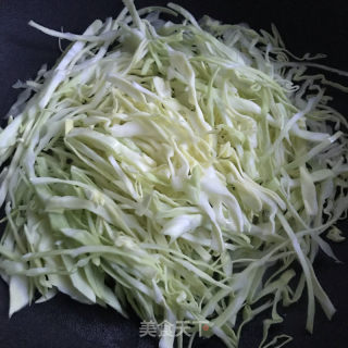 包菜炒蛋的做法步骤：4