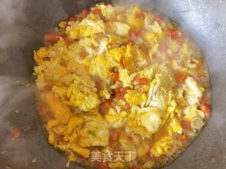 蒜蓉小米椒炒鸡蛋的做法步骤：13