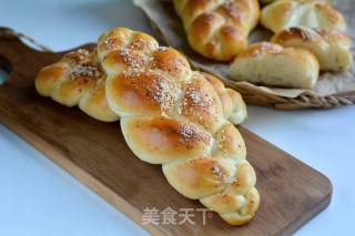 3股辫牛奶面包的做法步骤：18