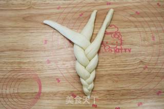 3股辫牛奶面包的做法步骤：12